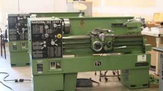 Lot 49 Nardini Lathe MS 1440E [upl. by Ayanaj]