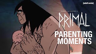 Parenting Moments  Genndy Tartakovskys Primal  adult swim [upl. by Ahseram264]