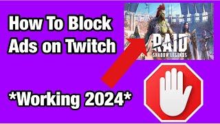 How To Block Twitch ADS in OCTOBER 2024 WORKING  Twitch Adblock Tutorial 2024 [upl. by Diandra848]