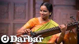 Amazing Carnatic music  Jayanthi Kumaresh  Raga Shanmukhapriya  Saraswati Veena  Music of India [upl. by Neelrahs]