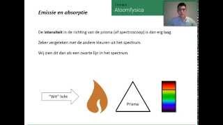 Emissie en absorptie [upl. by Osnofla]