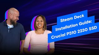 Steam Deck SSD Installation Guide Crucial P310 2230 SSD [upl. by Zacharia]