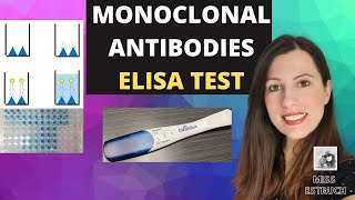 MONOCLONAL ANTIBODIES  The ELISA test Medical treatment diagnosis and ethics for Alevel Biology [upl. by Orelle]