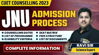 JNU Admission Process 2023  JNU Admission 2023  All about JNU  JNU Fee Structure  JNU Eligiblity [upl. by Llib]