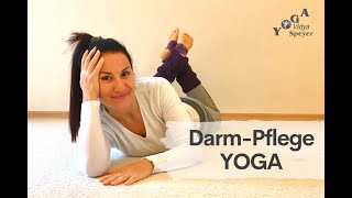 Yoga zur DarmPflege mit Tereza  Die Verdauung anregen  Shank Prakshalana Darmreinigung [upl. by Navanod30]