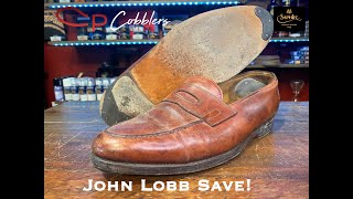 John Lobb Recraft and Save from Previous Cobbler [upl. by Arihppas]