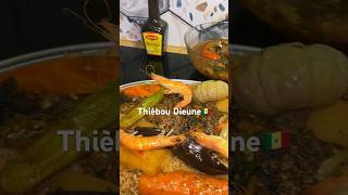 Recette de Thièbou Dieune plat du Sénégal Partie 1 repas senegal recette reels reelvideo [upl. by Ashbaugh610]