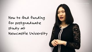 How To Fund a Postgraduate Course at Newcastle University [upl. by Attelrahs]