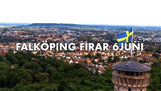 Falköping firar nationaldagen 6 juni 2018 [upl. by Asilanna584]