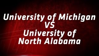 DrumLine Battle Michigan vs North Alabama [upl. by Asilec]