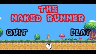 GDevelop Game The Naked Runner [upl. by Akemor]