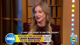 Leigh Bardugo Talks “Shadow and Bone” On Good Morning America [upl. by Boff]