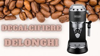 Decalcifiere aparat cafea Delonghi Dedica [upl. by Aikehs84]