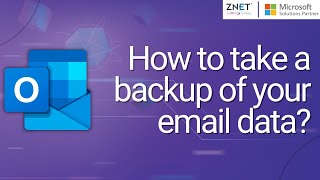 How to Take a Backup of your Emails in Outlook  Microsoft Outlook Tutorial  Microsoft 365 [upl. by Jeanne]