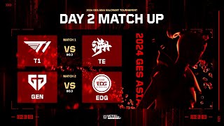 GES ASIA VALORANT TOURNAMENT DAY 2 [upl. by Ttevi]