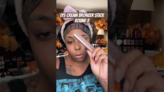 LYS Beauty Cream Bronzer Stick Round 2 alyjae4real lysbeauty beautycontentcreator [upl. by Rianna]