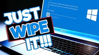 How to WIPE your hard drive and DELETE viruses from your PC [upl. by Enitsed]