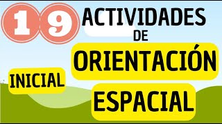 ✅19 ACTIVIDADES de ORIENTACIÓN ESPACIAL para NIVEL INICIALSPATIAL ORIENTATIONORIENTAÇÃO ESPACIAL✅ [upl. by Esinel]