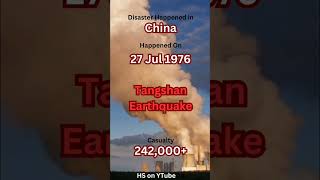 Tangshan Earthquake disaster china [upl. by Secilu]