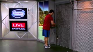 Rotator Cuff Internal Rotation with resistance bands [upl. by Ardried140]