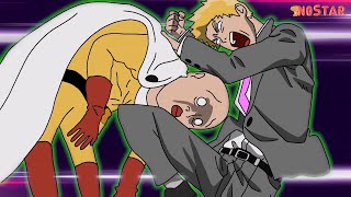 Saitama vs Reigen Part 2 Animation [upl. by Erlin]