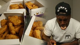 100 CHICKEN NUGGET CHALLENGE [upl. by Tiffie]