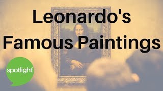 Leonardo’s Famous Paintings  practice English with Spotlight [upl. by Neillij]