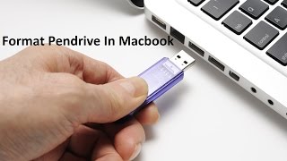 How To Format a USB drive on MacBook [upl. by Eceer201]