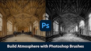 How to use Photoshop Brushes to build atmosphere and drama [upl. by Enyamrahc941]