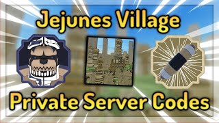 CODES Private server Jejunes  Shindo life [upl. by Hamian783]