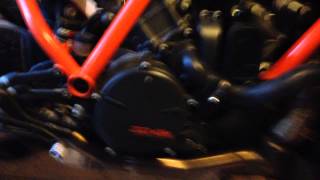 KTM RC8R Dominator Exhaust startup [upl. by Adams715]