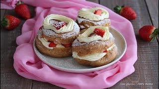 Zeppole di San Giuseppe al forno senza burro e senza glutine [upl. by Sydelle]