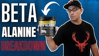 Beta Alanine BREAKDOWN Benefits Dosage Side Effects [upl. by Estrin887]