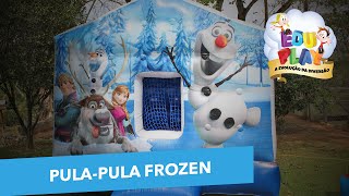 EduPlay Brinquedos Infláveis de Alto Padrão  Pulapula Frozen [upl. by Hiasi]