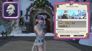 QQ  FFXIV  Armorer Level 20  An Armorers Pride [upl. by Erimahs]