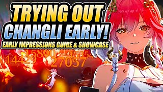 CHANGLI IS ABSOLUTELY ENCHANTING Early Impressions Guide amp Showcase [upl. by Ahsenal]