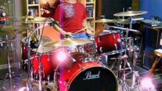 Pour Some Sugar On Me  Def Leppard  Drum Cover By Domenic Nardone [upl. by Kcira]