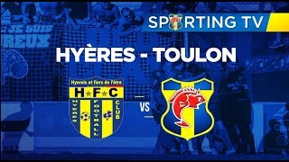 Hyères FC  SPORTING CLUB TOULON 01 15ème journée de National 2 20122017 [upl. by Galitea734]