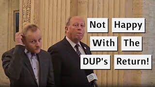 Hardline Unionists Claim DUP Return To Executive Is Betrayal [upl. by Christianna653]