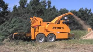 Ryans Equipment BioChip20 Wood Chipper [upl. by Koal]