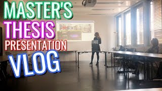 Masters Thesis Presentation Vlog  Mechanical Engineering Vlog  ETH Zurich Vlog [upl. by Hanauq918]