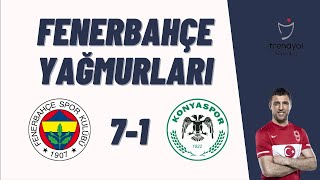 Fenerbahçe Yağmurları  Fenerbahçe 71 Konyaspor [upl. by Acirederf919]