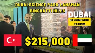 Dubai Science Parkda Satılık 2 Yıl Taksitli Daireler  Binghatti Hills Dubai [upl. by Idel356]