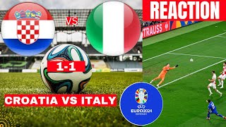 Croatia vs Italy 11 Live Stream Euro 2024 Football Match Today Score Commentary Highlights en Vivo [upl. by Emyle810]