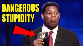 Herschel Walkers Idiocy Exposes MAGAs Most Terrifying Scheme Yet [upl. by Ecinuahs15]