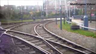 Stagecoach Supertram Sheffield Cathedral to Meadowhall 191013 [upl. by Ehr400]