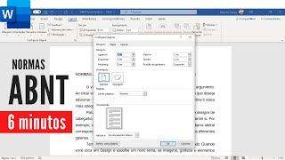 Formatação ABNT no Word para Trabalhos Escolares  Normas ABNT Passo a Passo  2022 [upl. by Nisen]