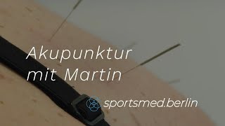 Akupunktur mit Dr Martin Bartsch akupunktur orthopädie sportmedizin [upl. by Atirahc]