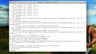 Debugging Python with pdb at the command line [upl. by Marijane795]