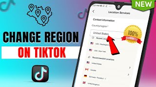 How to Change Region on Tiktok 2024  How to Change Country location on Tiktok [upl. by Led]